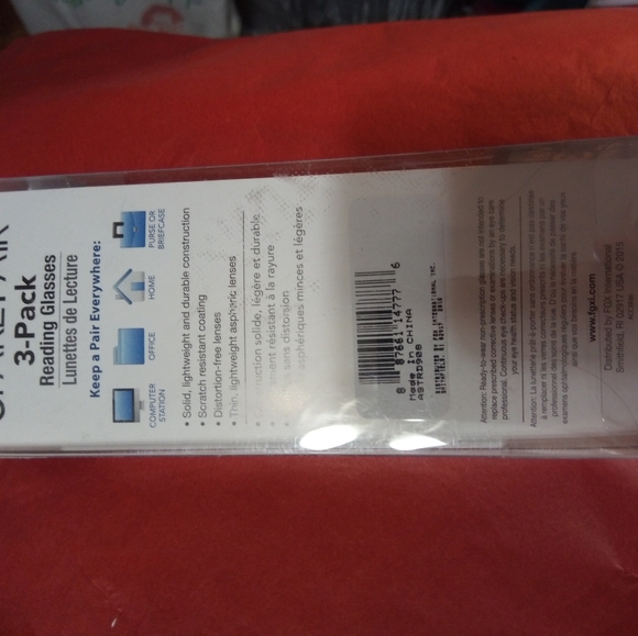 π 3 pack of reading π,+1.25 (all 3 the same) - Picture 3 of 6